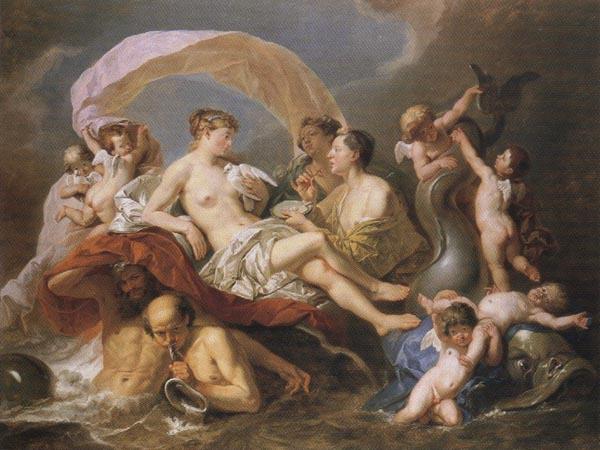 Johann Zoffany The Triumph of Venus Sweden oil painting art